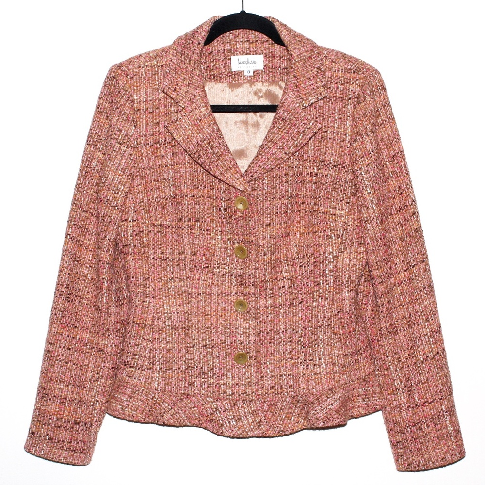 Vintage 80s Neiman Marcus Tweed Jacket